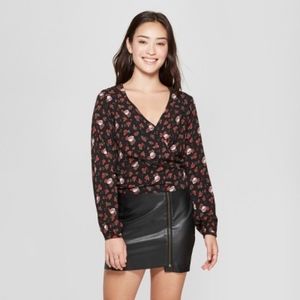 NWOT Long Sleeve Grateful Dead Wrap Top